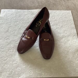 Burgundy Studio Collection flats